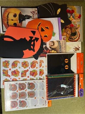 Vintage Hallmark & Merrimack Holiday Ephemera Destash Lot